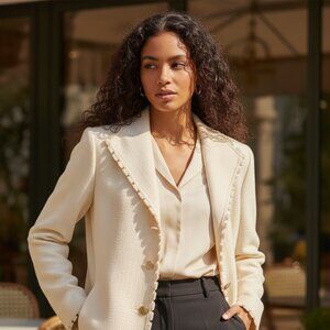 St. John Collection Santana Knit Jacket / Topper – Size 6